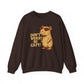Don't Worry Be Capy! - Unisex Heavy Blend Crewneck Sweatshirt - Riff Raff Wear
