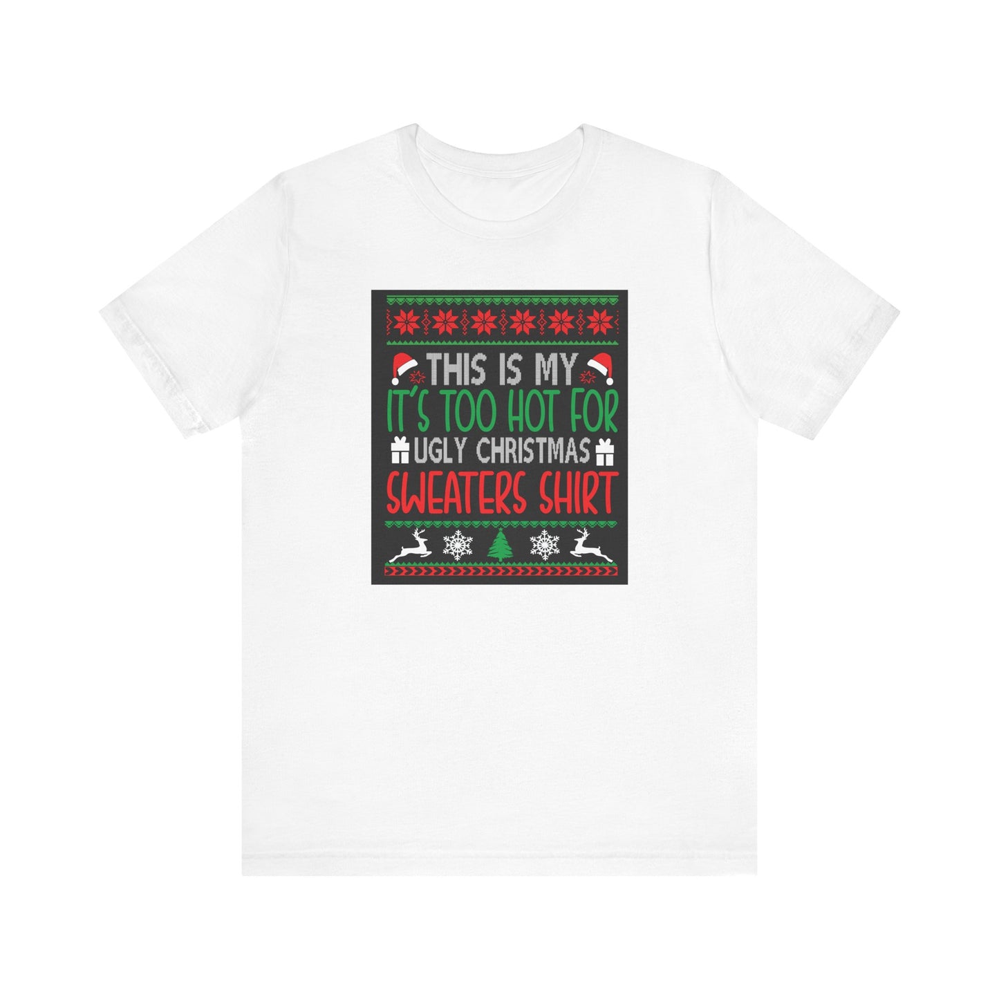 Riff Raff Wear Ugly Christmas Shirt Unisex Jersey Short Sleeve Tee