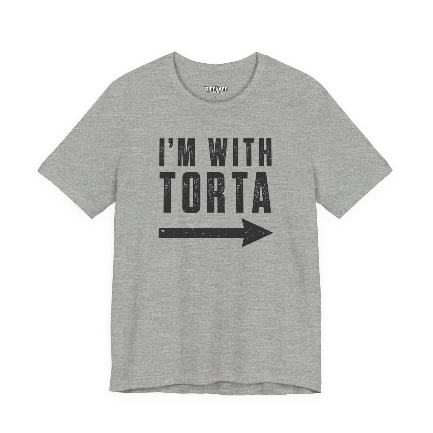 I’m With Torta Arrow Tee - Funny Family/Partner Mexican Food Shirt - Riff Rsff Wear