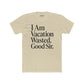 Vacation Wasted Shirt, Travel T-Shirt, Relaxed Fit Tee, Gifts for Travelers - Riff Raff Wear