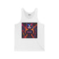 Cosmic Cat Unisex Jersey Tank - Vibrant Funky Graphic Tee - Riff Raff Wear