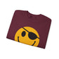 Pirate Smile Crewneck Sweatshirt - Unisex Heavy Blend - Riff Raff Wear