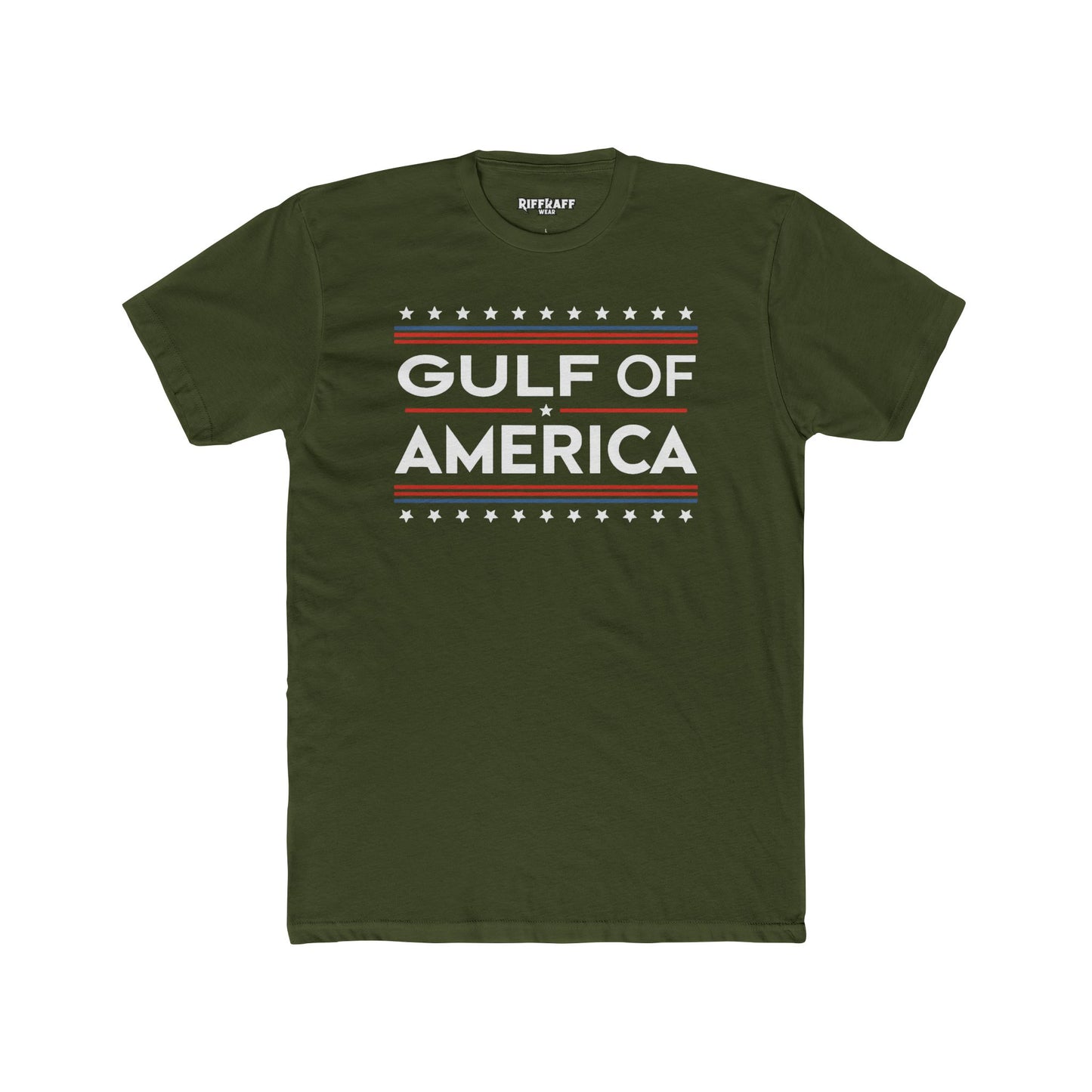 Gulf of America Unisex Cotton Crew Tee - Casual Summer Graphic T-Shirt - Riff Raff Wear