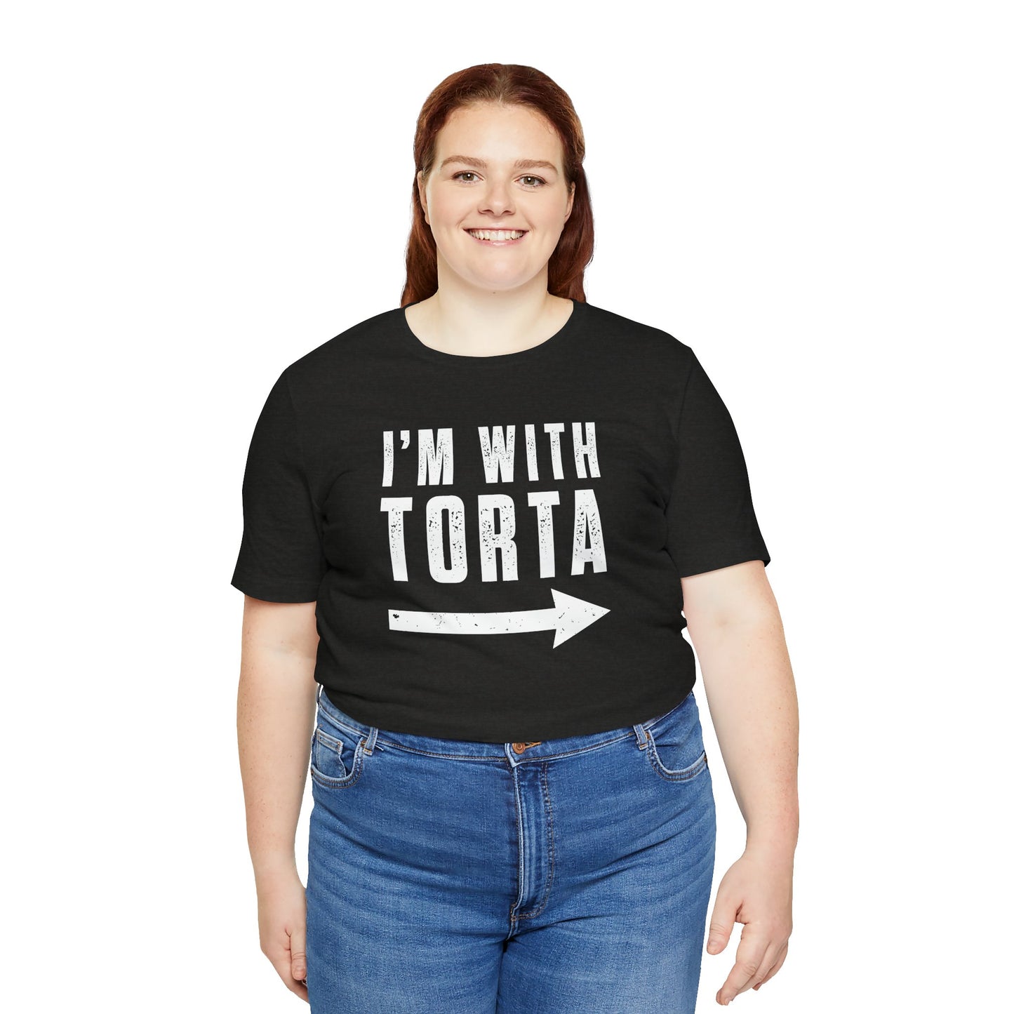 I’m With Torta Arrow Tee - Funny Family/Partner Mexican Food Shirt - Riff Rsff Wear