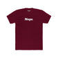 Unisex Cotton Crew Tee - "Nope." - Casual Statement Shirt for Everyday Wear - Riff Raff Wear