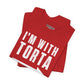 I’m With Torta Arrow Tee - Funny Family/Partner Mexican Food Shirt - Riff Rsff Wear
