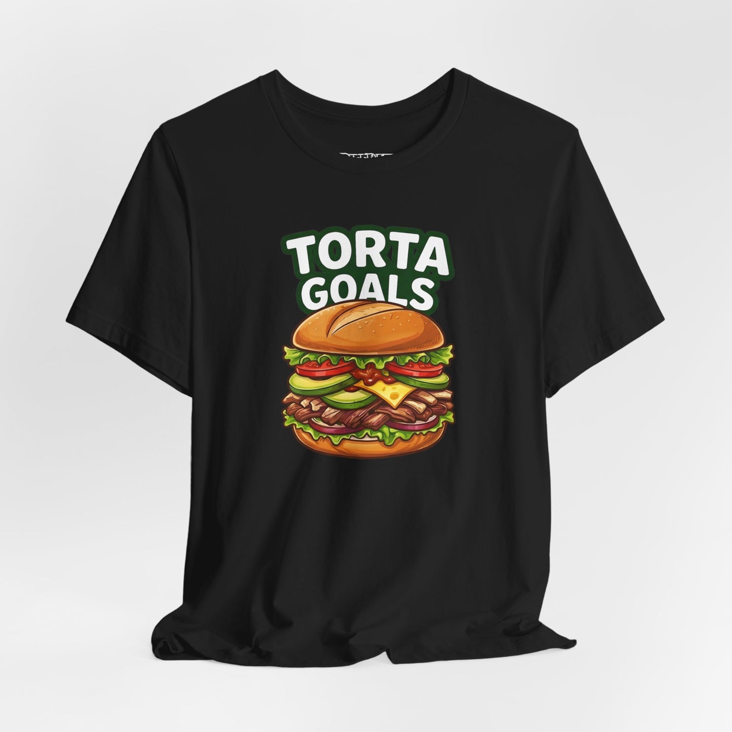 T-Shirt - "Torta Goals" Burger Graphic Tee - Riff Raff Wear