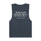 Unisex Quote Tank Top - "If the truth shall kill them, let them die" by Immanuel Kant - Riff Raff Wear