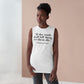 Unisex Quote Tank Top - "If the truth shall kill them, let them die" by Immanuel Kant - Riff Raff Wear
