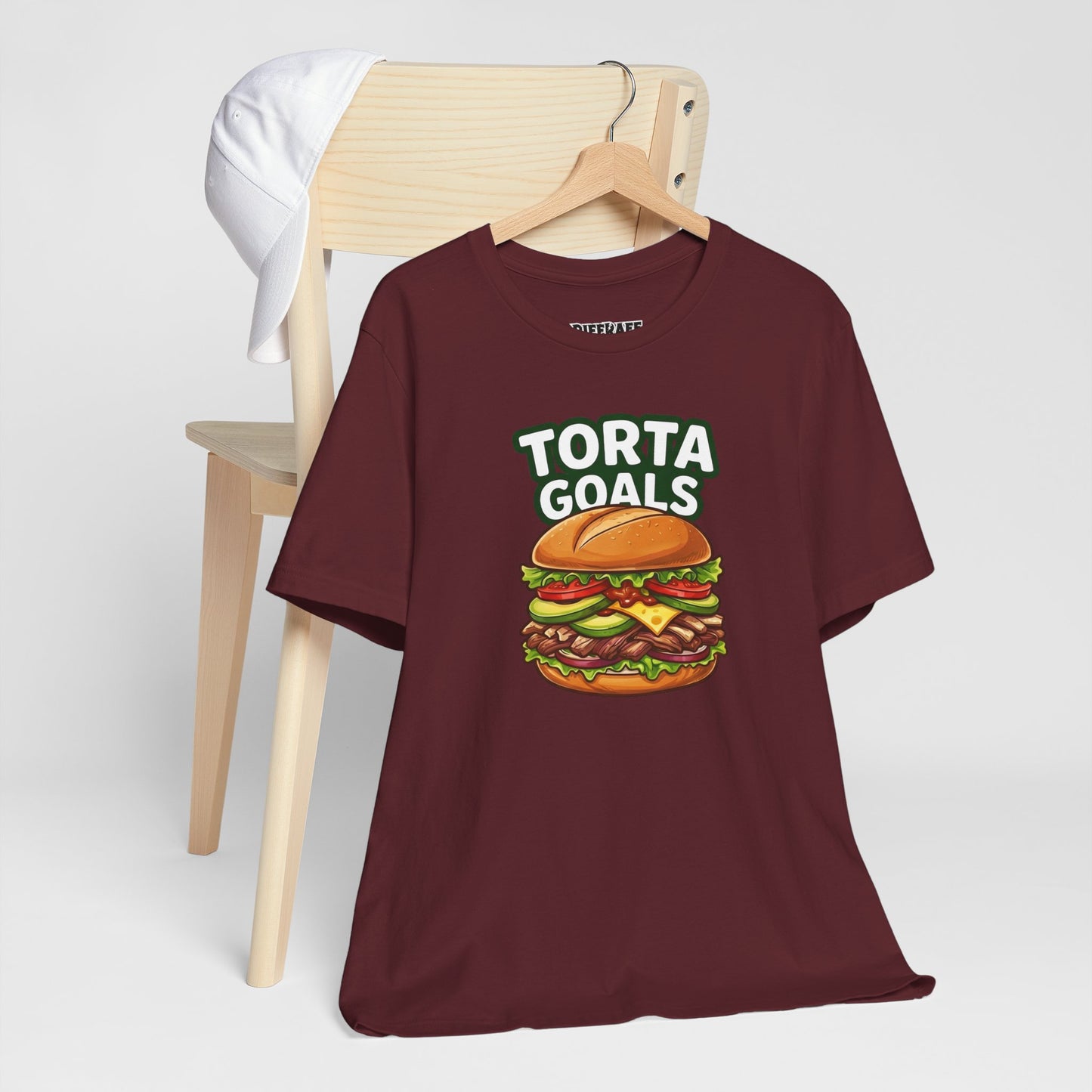 T-Shirt - "Torta Goals" Burger Graphic Tee - Riff Raff Wear