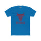 Geometric Bull Design Unisex Cotton Crew Tee - Revoked Graphic Tee - Riff Raff Wear