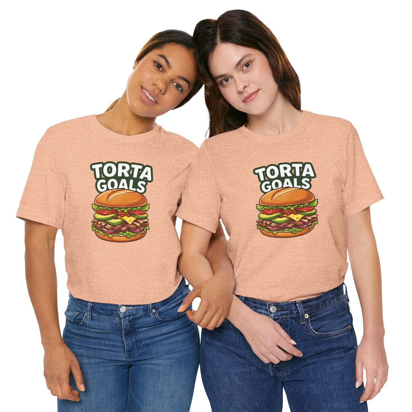 T-Shirt - "Torta Goals" Burger Graphic Tee - Riff Raff Wear