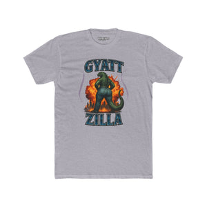 Unisex Cotton Crew Tee with Gyatt Zilla Design, Fun Graphic Tee, Casual Wear - Riff Raff Wear
