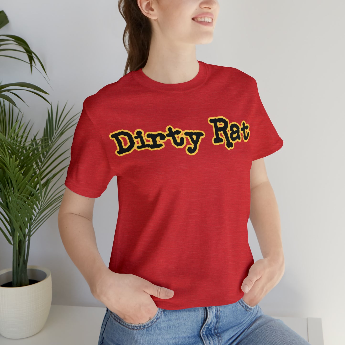 Dirty Rat Unisex Jersey Short Sleeve Tee