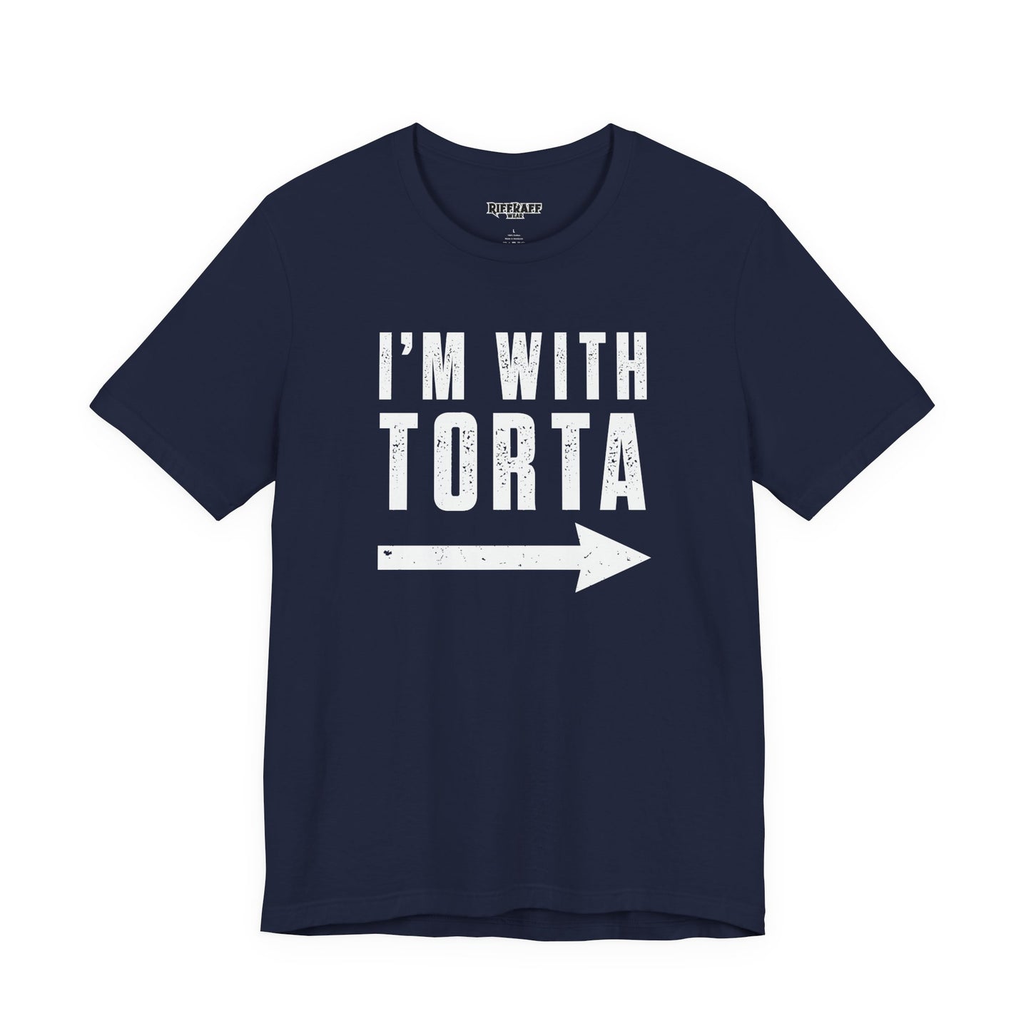 I’m With Torta Arrow Tee - Funny Family/Partner Mexican Food Shirt - Riff Rsff Wear