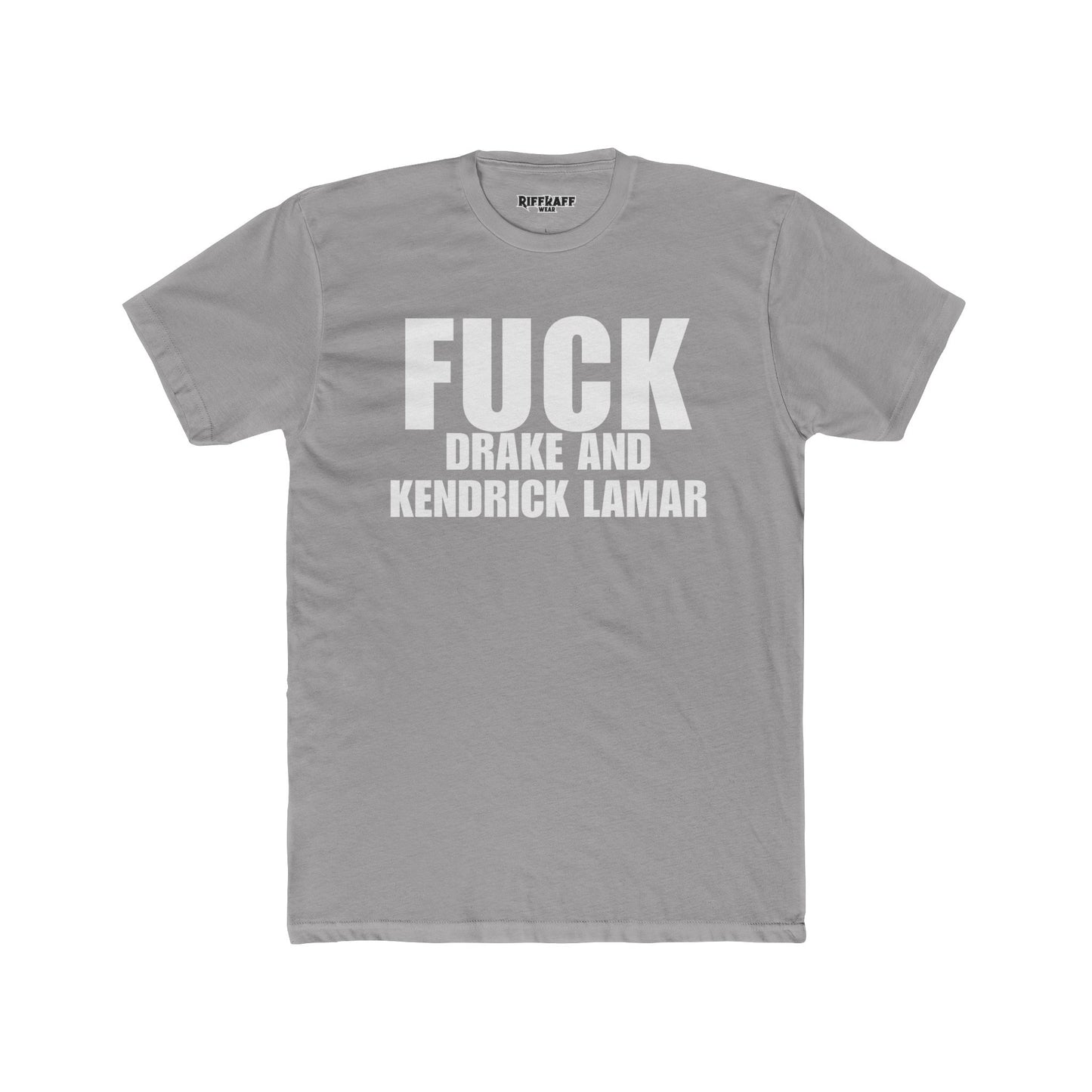 F*Drake & Kendrick Lamar – Unisex Crew Tee for the Musically Unbothered - Riff Raff Wear