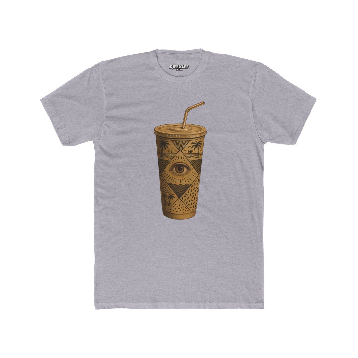 Cool Eye Graphic Unisex Cotton Crew Tee - Riff Raff Wear