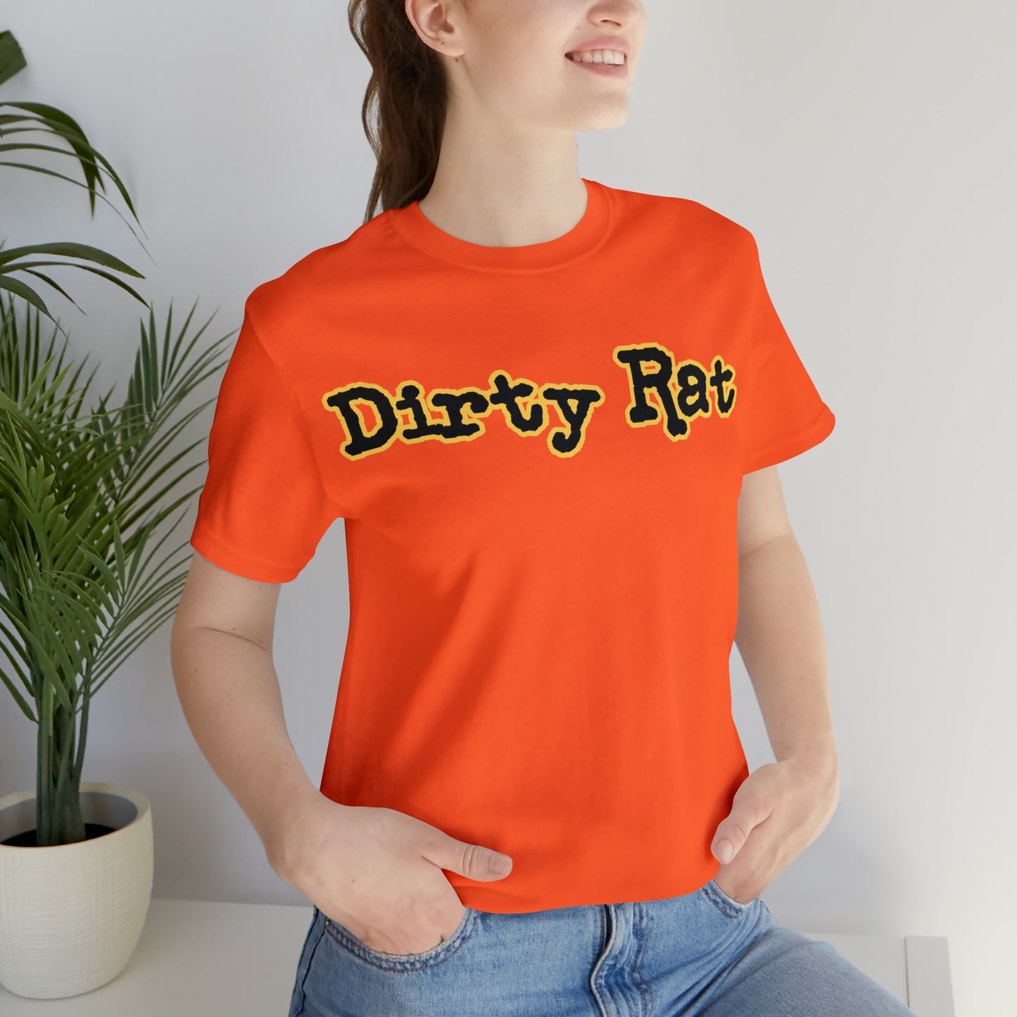 Dirty Rat Unisex Jersey Short Sleeve Tee