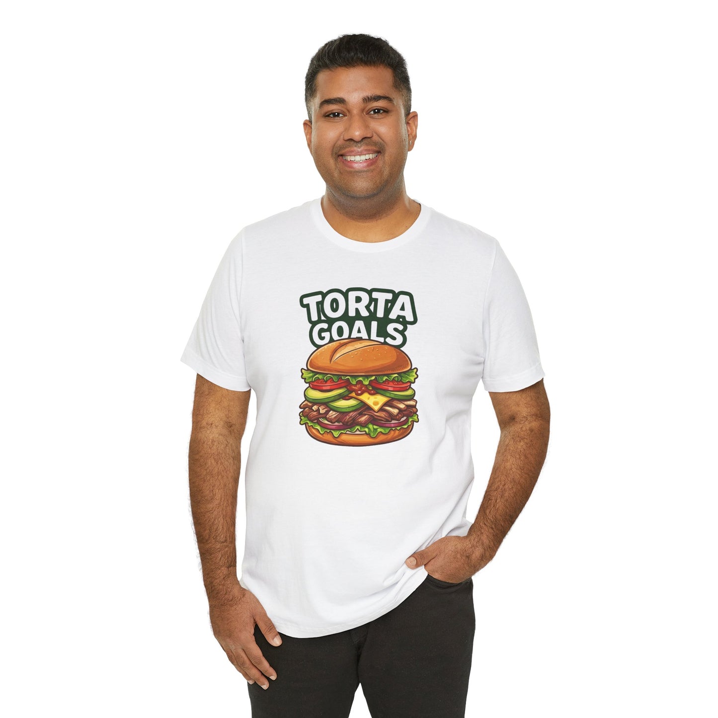 T-Shirt - "Torta Goals" Burger Graphic Tee - Riff Raff Wear