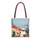 Scottsdale Arizona Vintage Travel Tote Bag — Old Town Desert Poster Design
