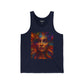 Colorful Artistic Unisex Jersey Tank - Vibrant Design for Creative Souls - Riff Raff Wear