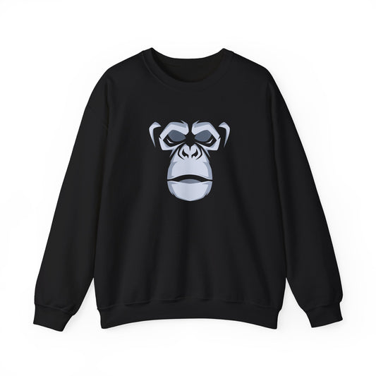 Riff Raff Wear Gorilla Face Unisex Heavy Blend™ Crewneck Sweatshirt