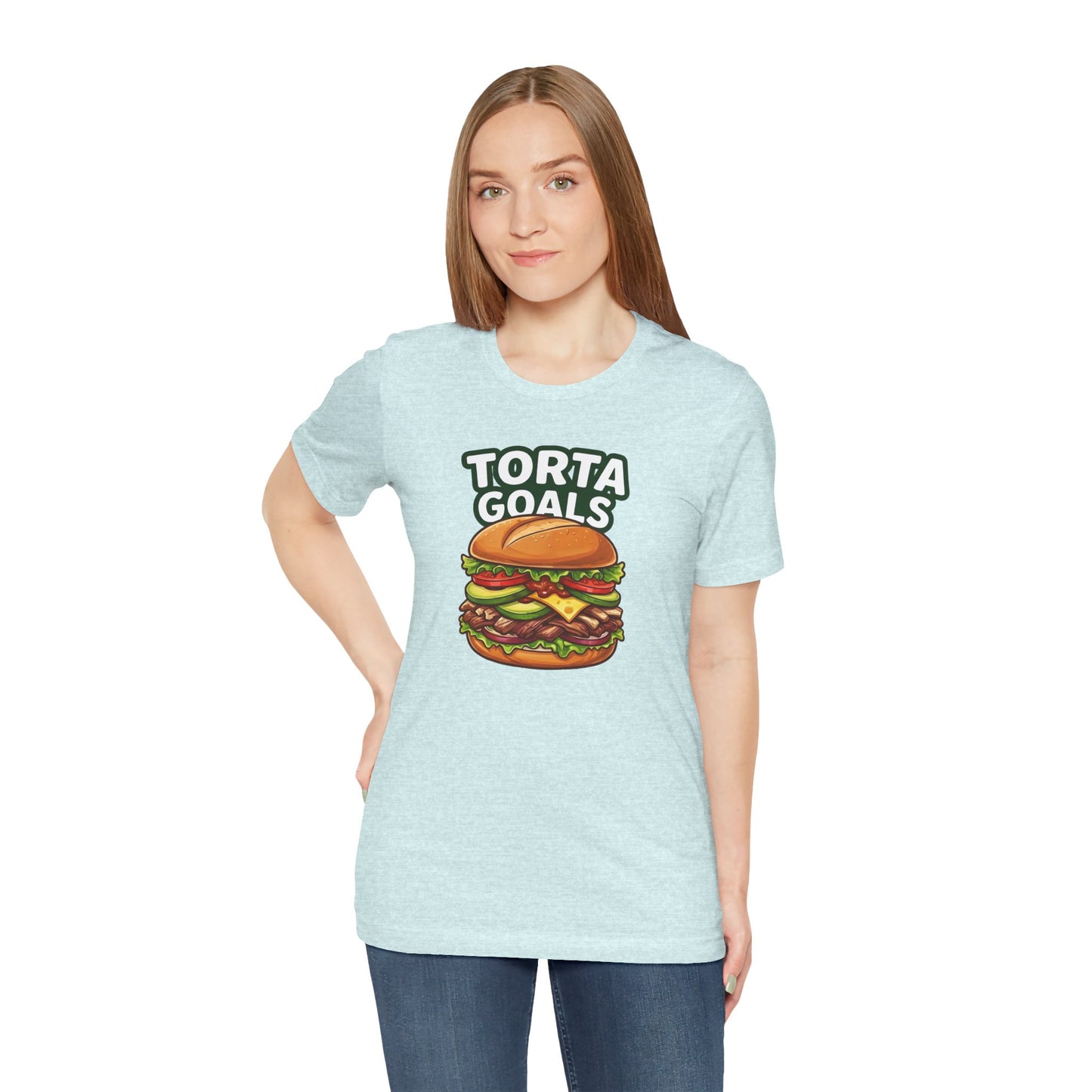 T-Shirt - "Torta Goals" Burger Graphic Tee - Riff Raff Wear