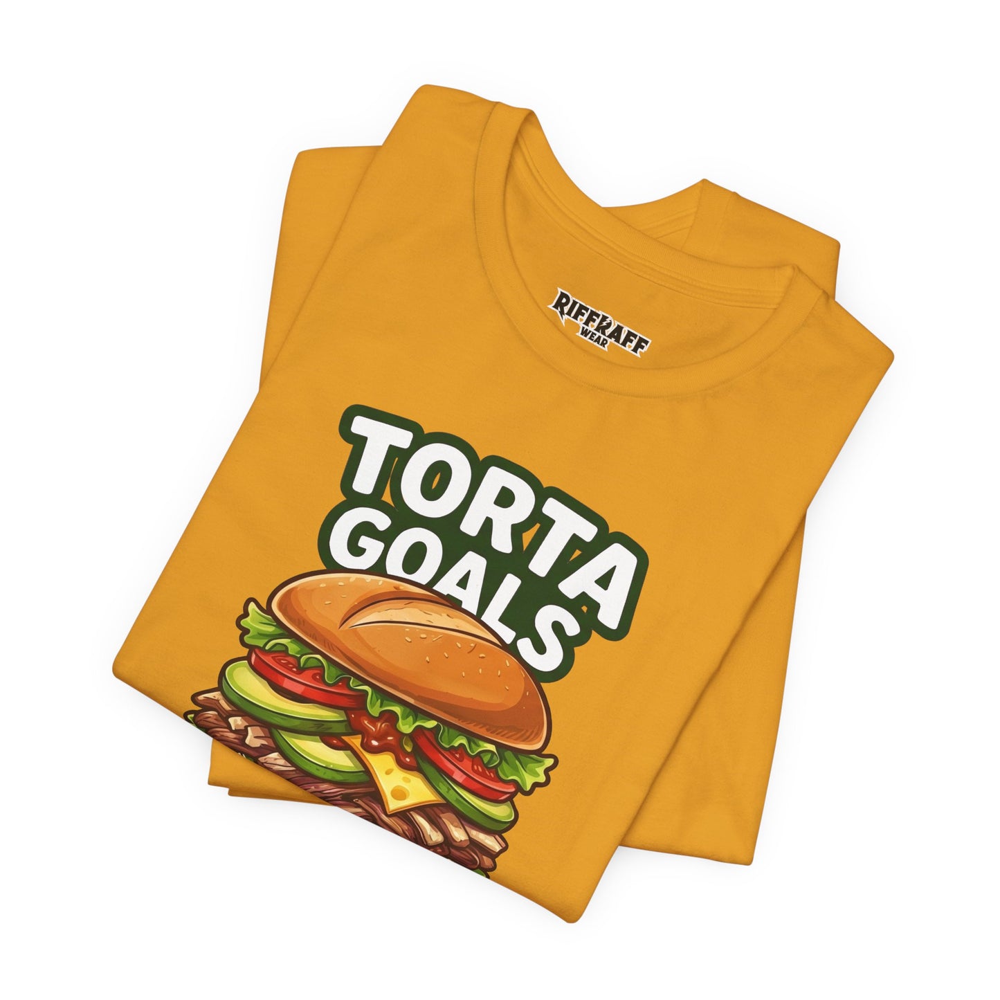 T-Shirt - "Torta Goals" Burger Graphic Tee - Riff Raff Wear