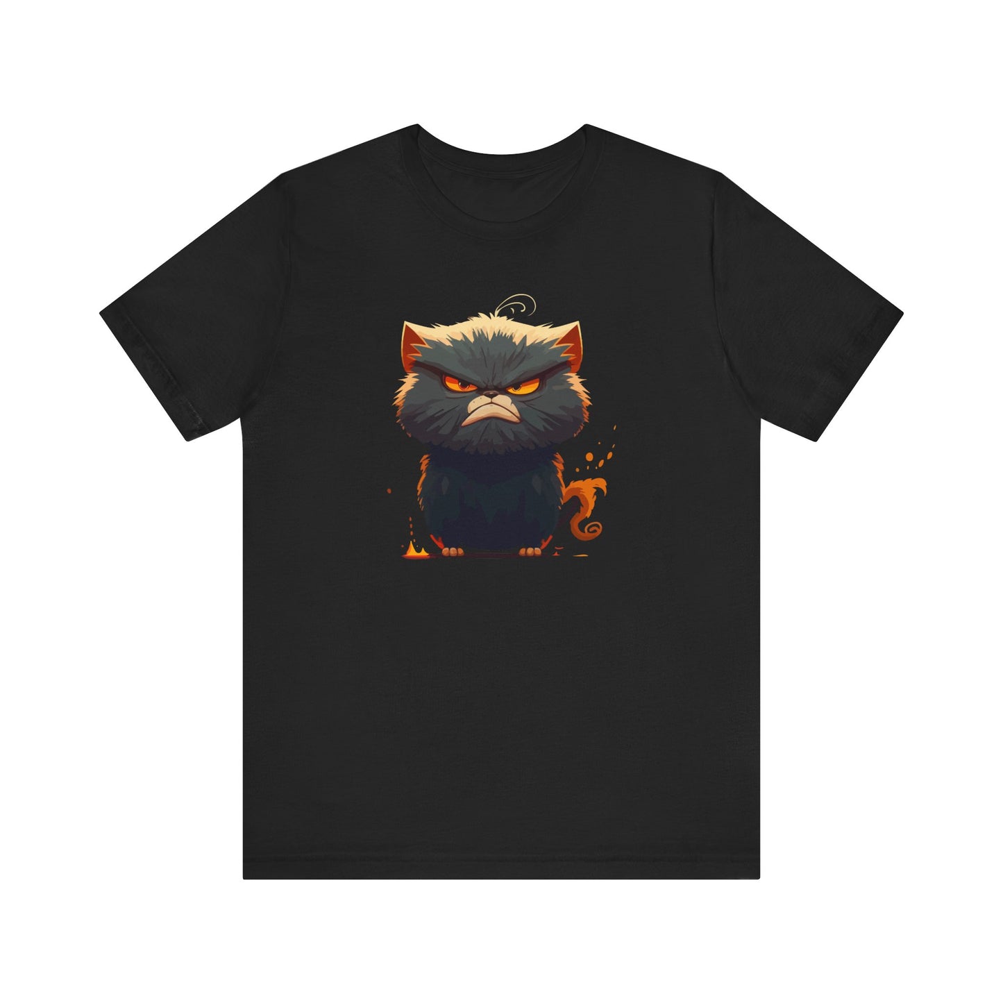 Riff Raff Wear Angry Cat Unisex Jersey Short Sleeve Tee