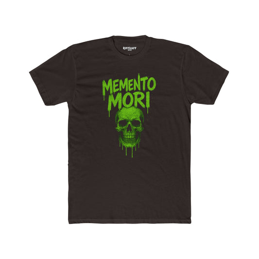 Memento Mori Cotton Tee - Latin, literally ‘remember (that you have) to die -Unisex T-Shirt, Casual Wear, Philosophy Enthusiast
