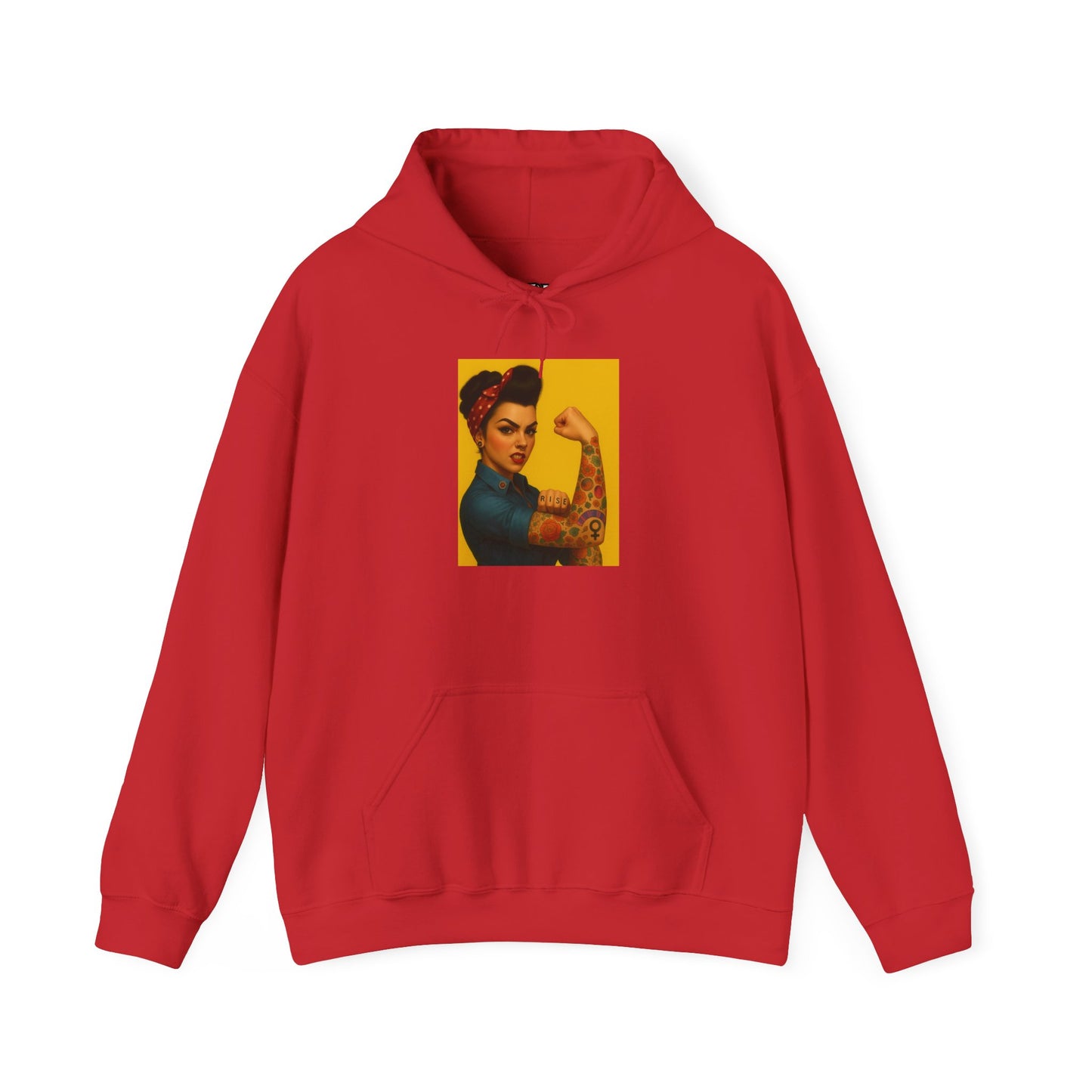 Empowering Feminist Hoodie | Unisex Heavy Blend™ Sweatshirt - Riff Raff Wear