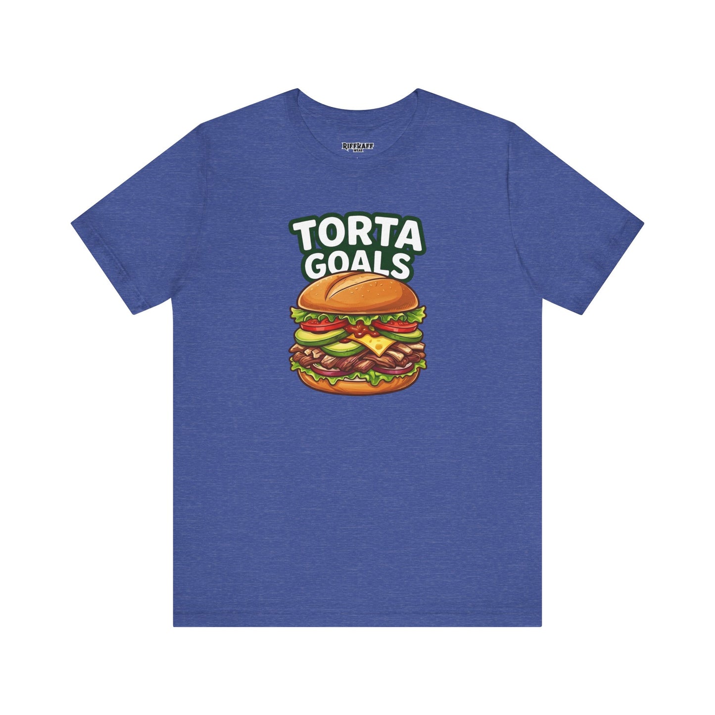 T-Shirt - "Torta Goals" Burger Graphic Tee - Riff Raff Wear