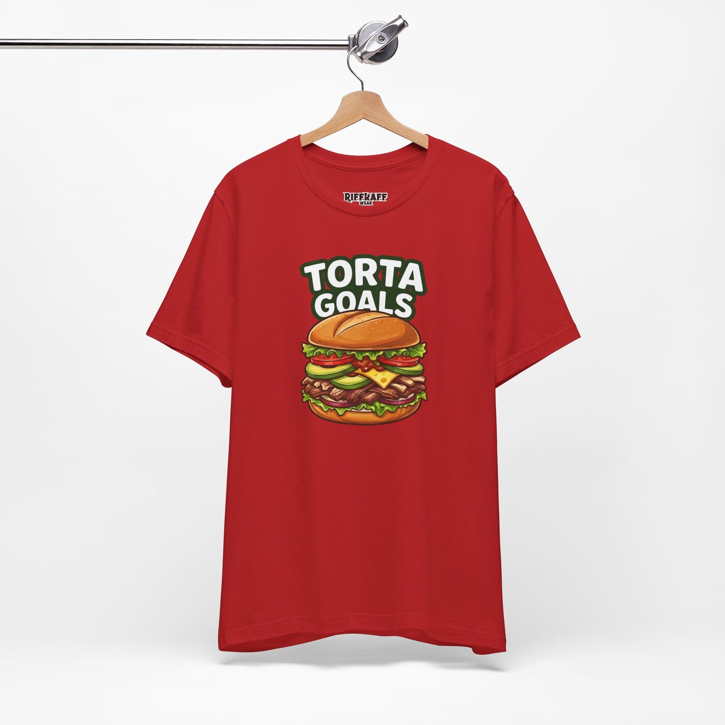 T-Shirt - "Torta Goals" Burger Graphic Tee - Riff Raff Wear