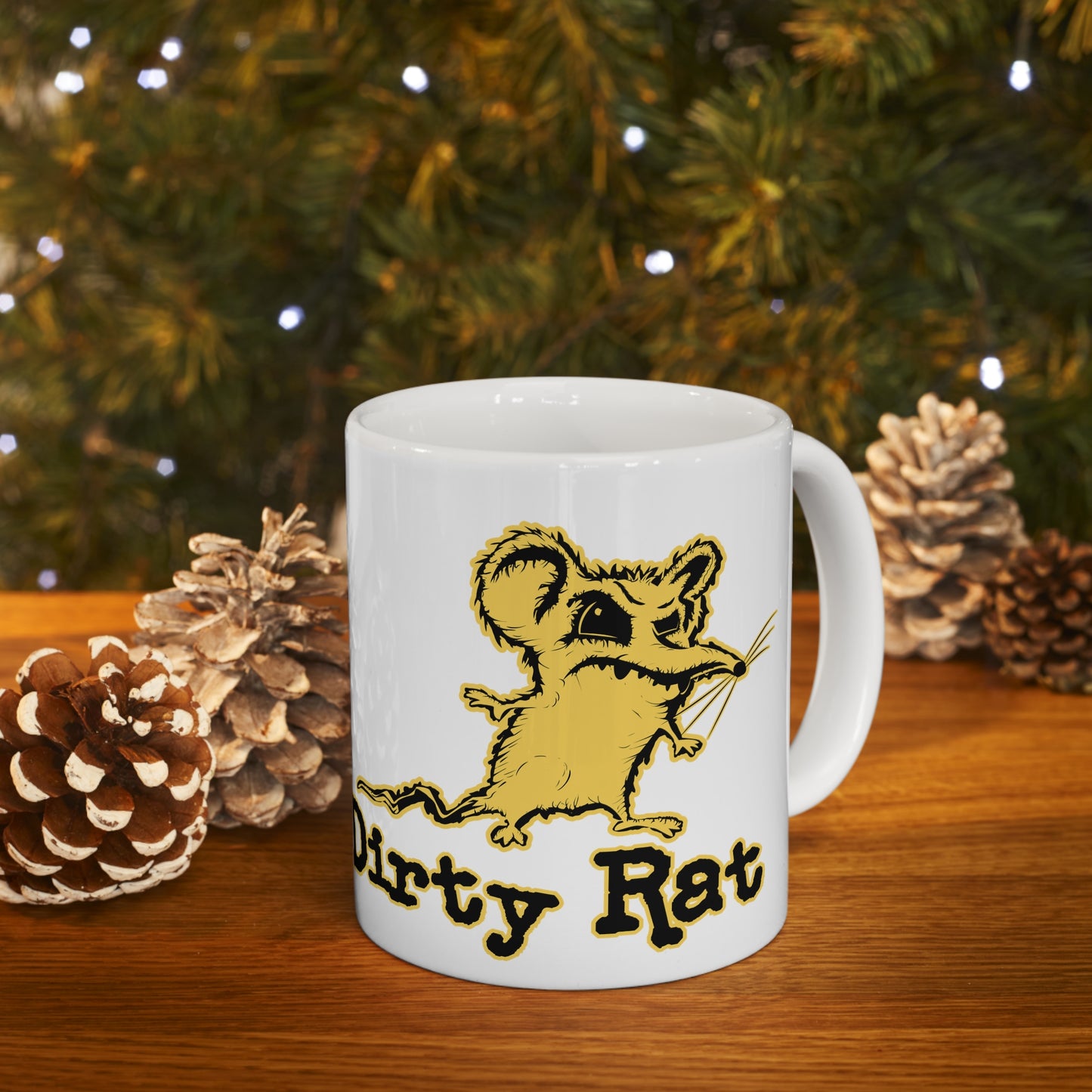 Dirty Rat Ceramic Mug 11oz