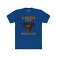 Funny Unisex Cotton Crew Tee - "Laugh Now Burn Later" Graphic Shirt Riff Raff Wear