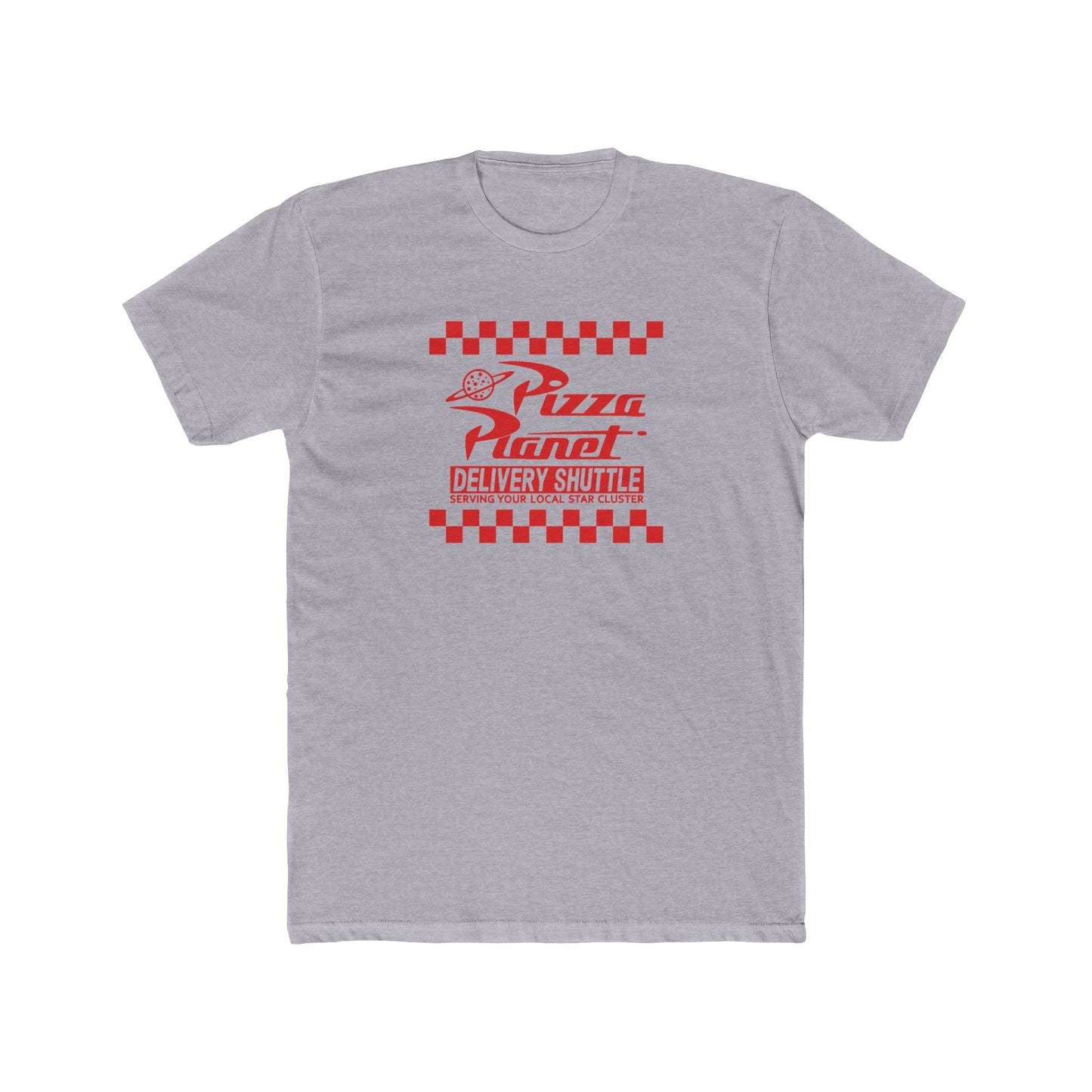 Pizza Planet Delivery Crew Tee - Unisex Cotton T-Shirt for Pizza Lovers - Riff Raff Wear