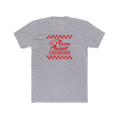 Pizza Planet Delivery Crew Tee - Unisex Cotton T-Shirt for Pizza Lovers - Riff Raff Wear