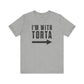 I’m With Torta Arrow Tee - Funny Family/Partner Mexican Food Shirt - Riff Rsff Wear
