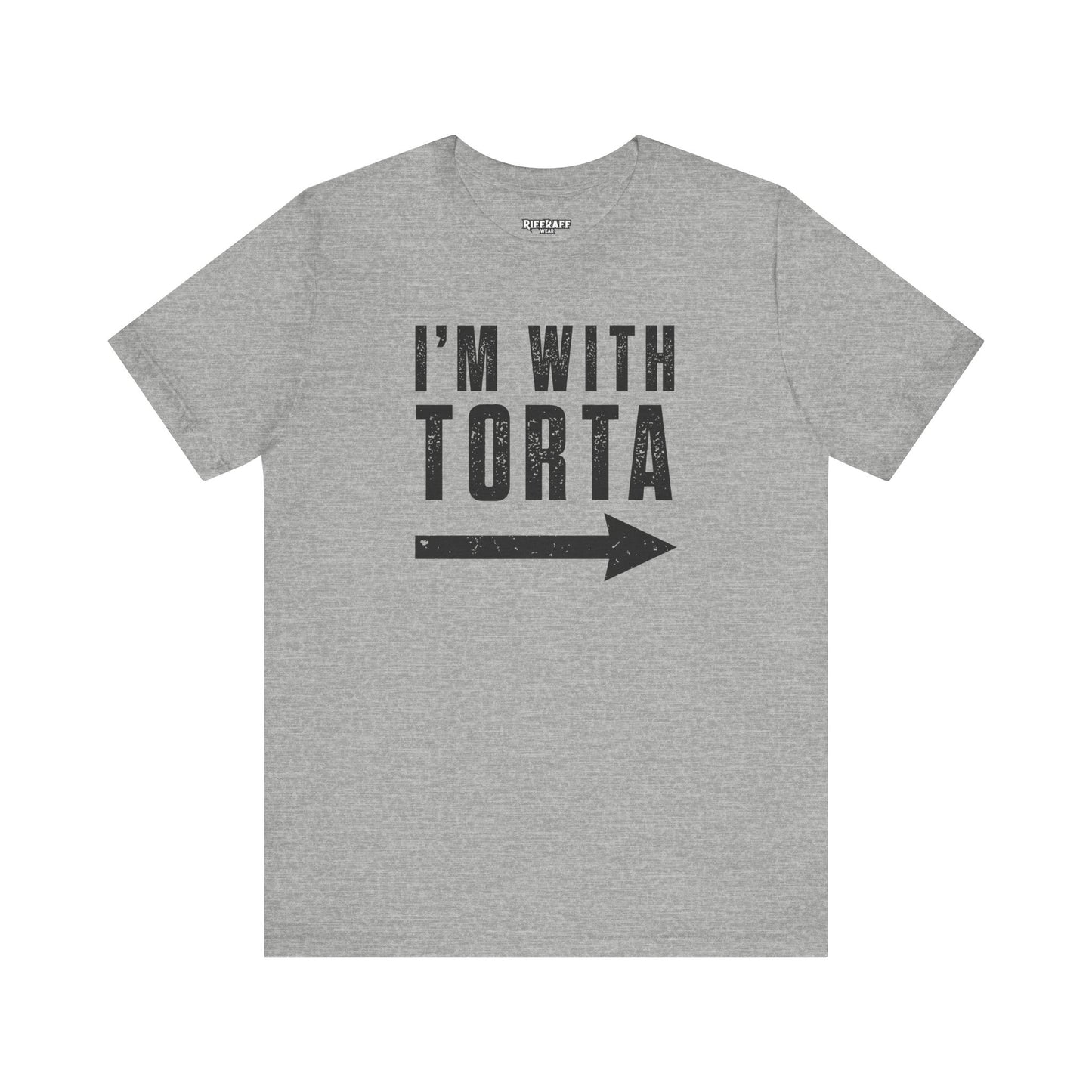 I’m With Torta Arrow Tee - Funny Family/Partner Mexican Food Shirt - Riff Rsff Wear