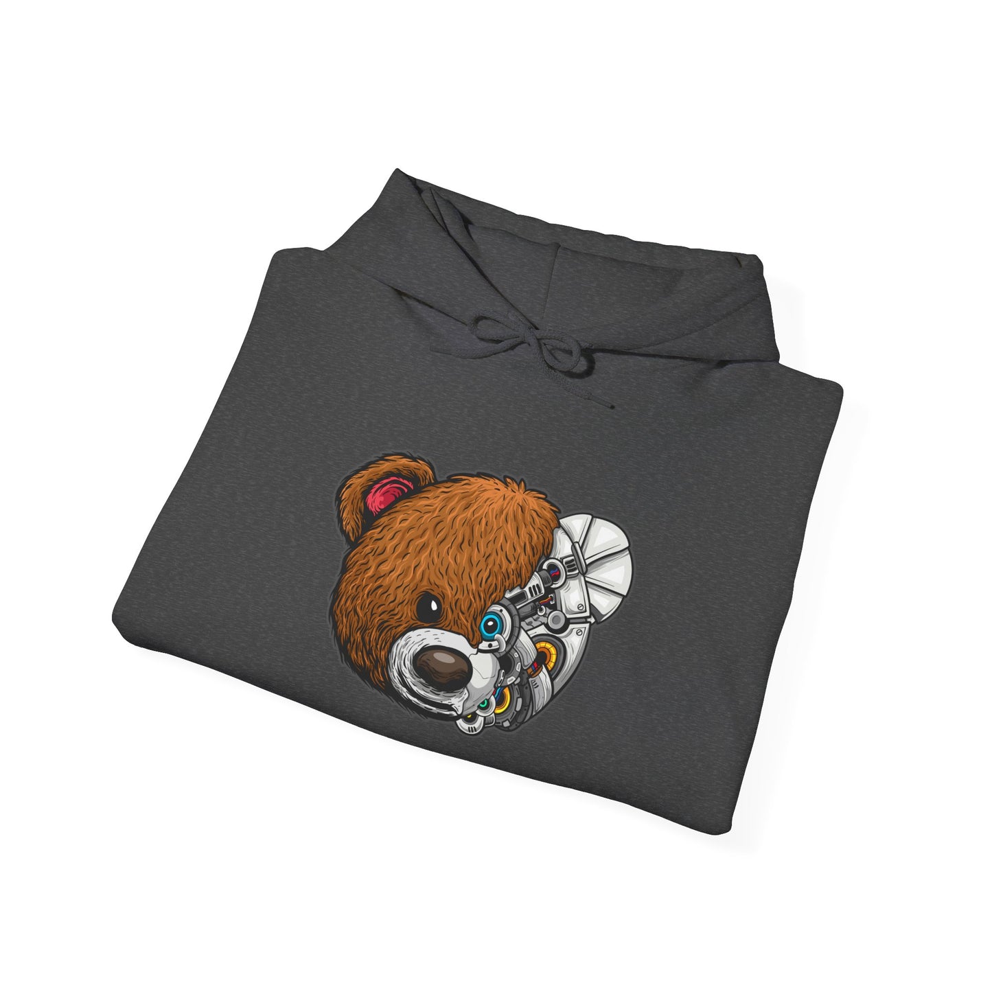 Riff Raff Wear Cyborg Bear Unisex Heavy Blend™ Hooded Sweatshirt