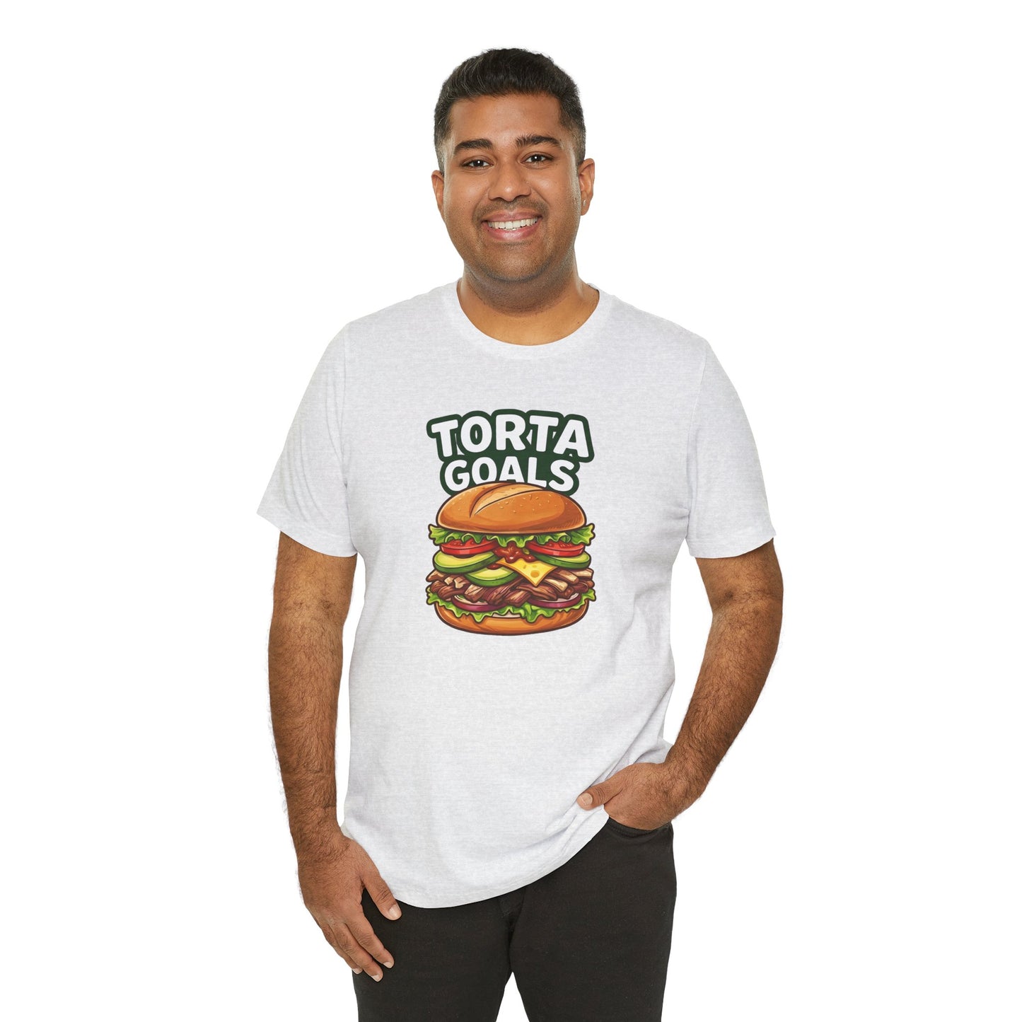T-Shirt - "Torta Goals" Burger Graphic Tee - Riff Raff Wear