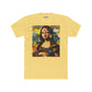 Colorful Mona Lisa Unisex Cotton Crew Tee, Artistic T-shirt, Gifts for Art Lovers, Casual Wear - Riff Raff Wear
