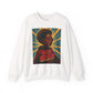 Red Reign Unisex Crewneck Sweatshirt - Stylish & Bold Graphic Design - Riff Raff Wear