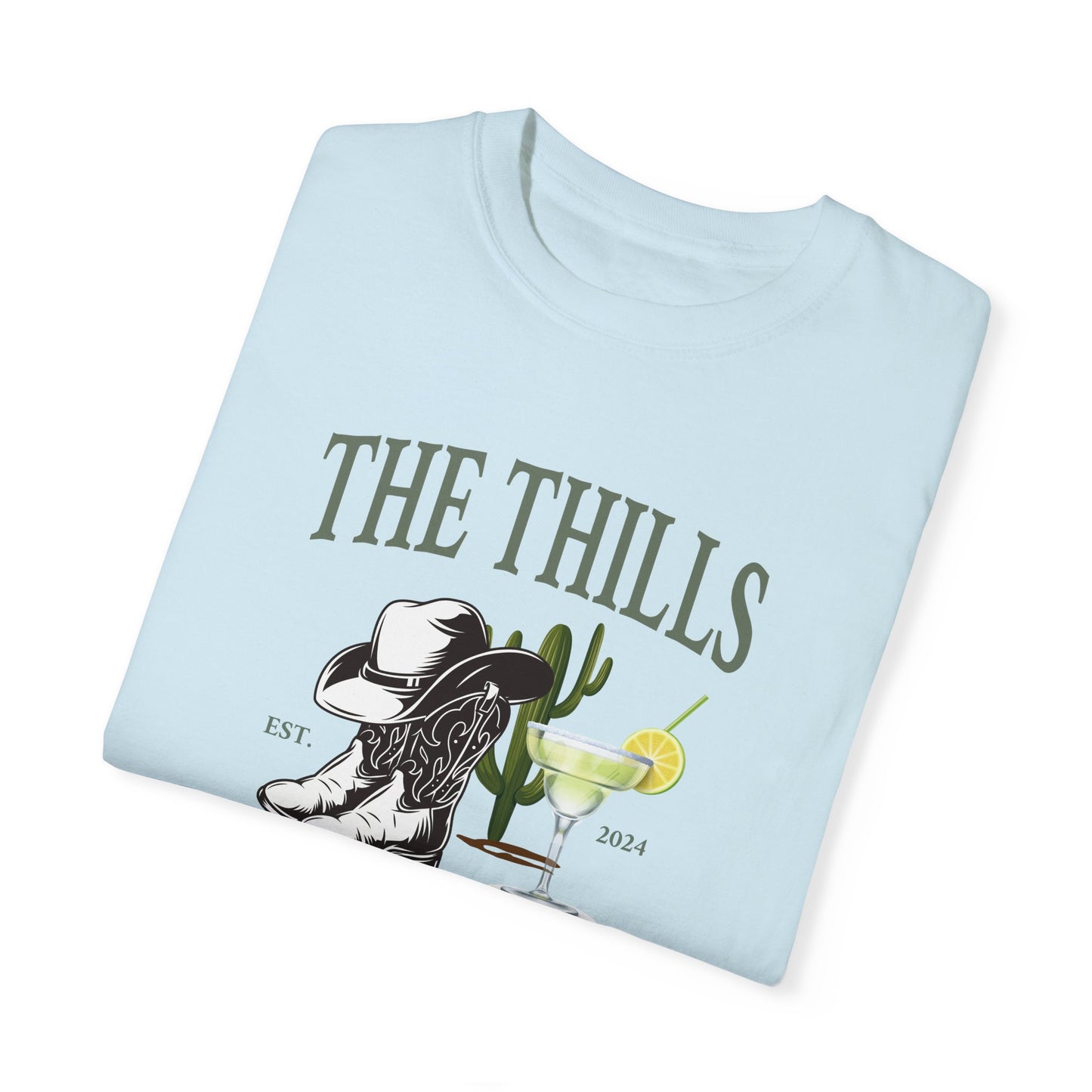 Riff Raff Wear The Thills 2024 Unisex Garment-Dyed T-shirt