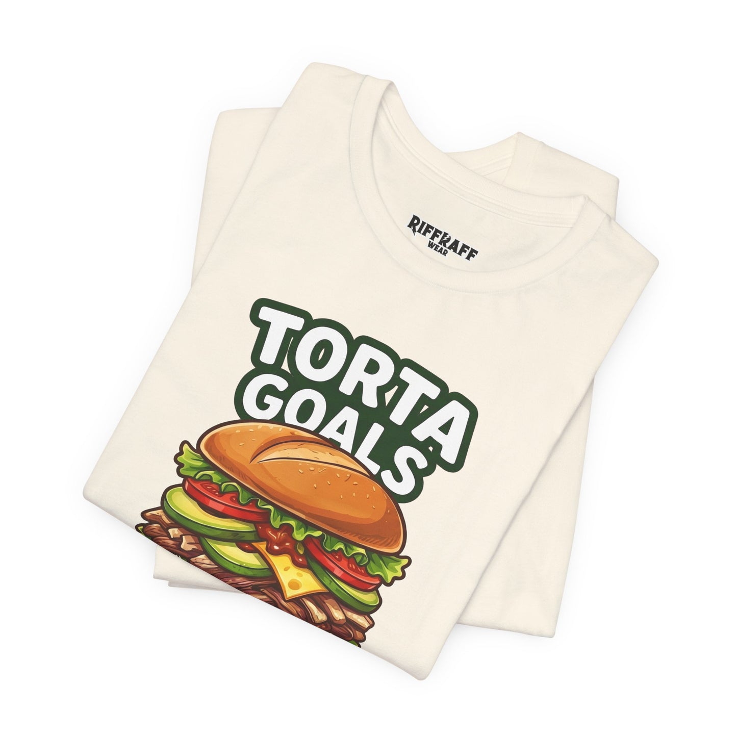 T-Shirt - "Torta Goals" Burger Graphic Tee - Riff Raff Wear