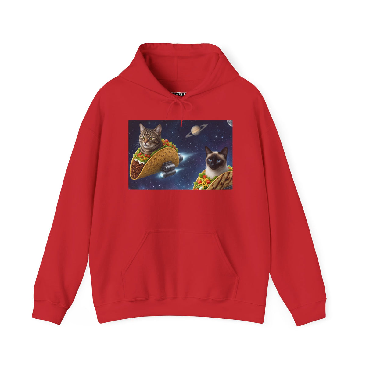 Cat Taco Space Hoodie