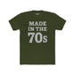 Vintage 70s Unisex Cotton Crew Tee - Retro Made in the 70s T-Shirt - Riff Raff Wear