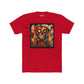 Colorful Skeleton Art Unisex Cotton Crew Tee - Day of the Dead Shirt - Riff Raff Wear