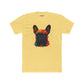 Colorful French Bulldog Unisex Cotton Crew Tee - Riff Raff Wear