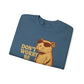 Don't Worry Be Capy! - Unisex Heavy Blend Crewneck Sweatshirt - Riff Raff Wear